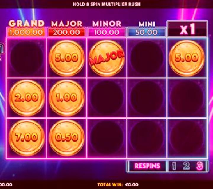 Genie’s 3 Wishes Hold and Spin slot game