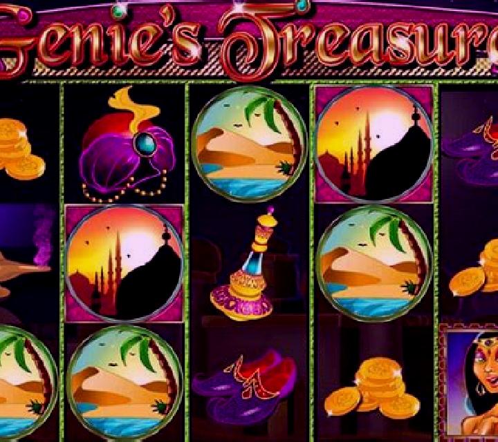 Genie s Treasure (Espresso Games) slot machine