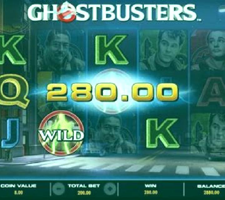 Ghostbuster slot game