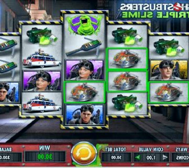 Ghostbusters Triple Slime online slot