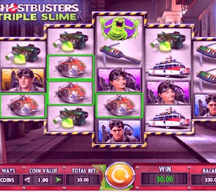 Ghostbusters Triple Slime slot game