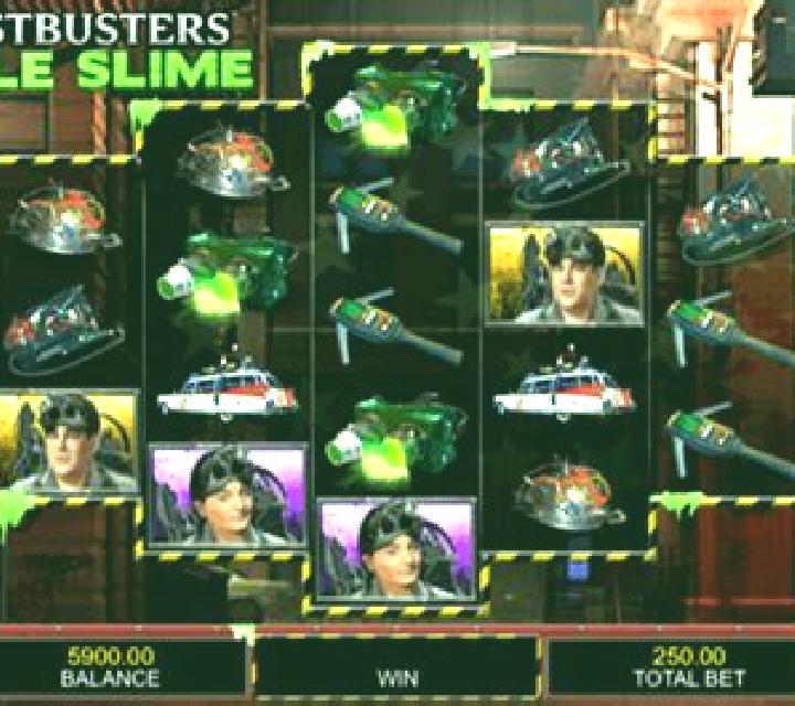 Ghostbusters Triple Slime slot machine