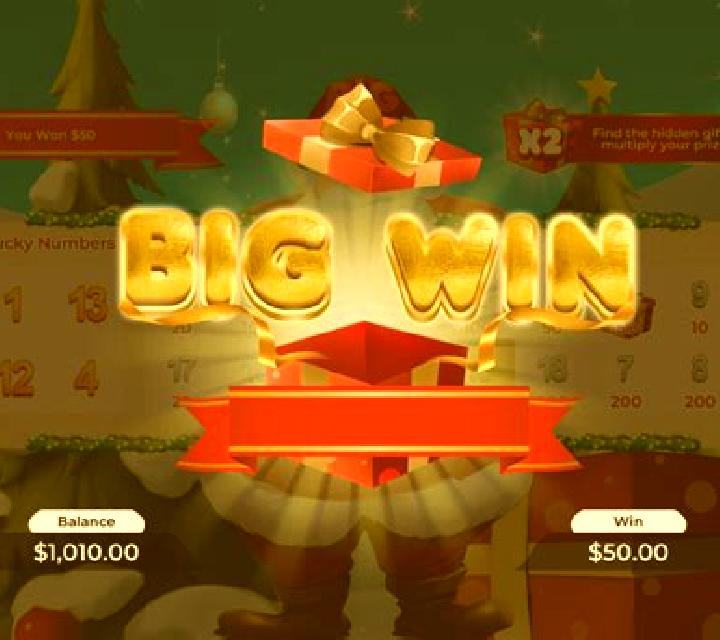 Gift From Santa Scratch slot game