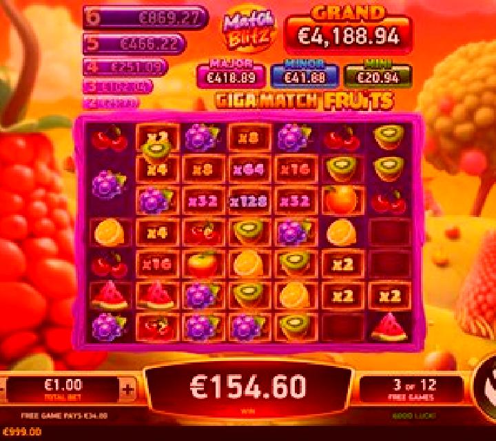 Giga Fruits slot machine