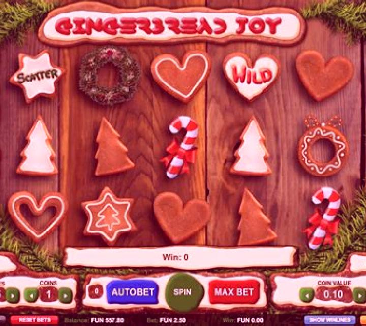 Gingerbread Joy slot