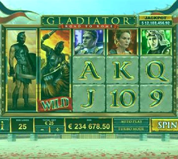 Gladiator Road to Rome slot
