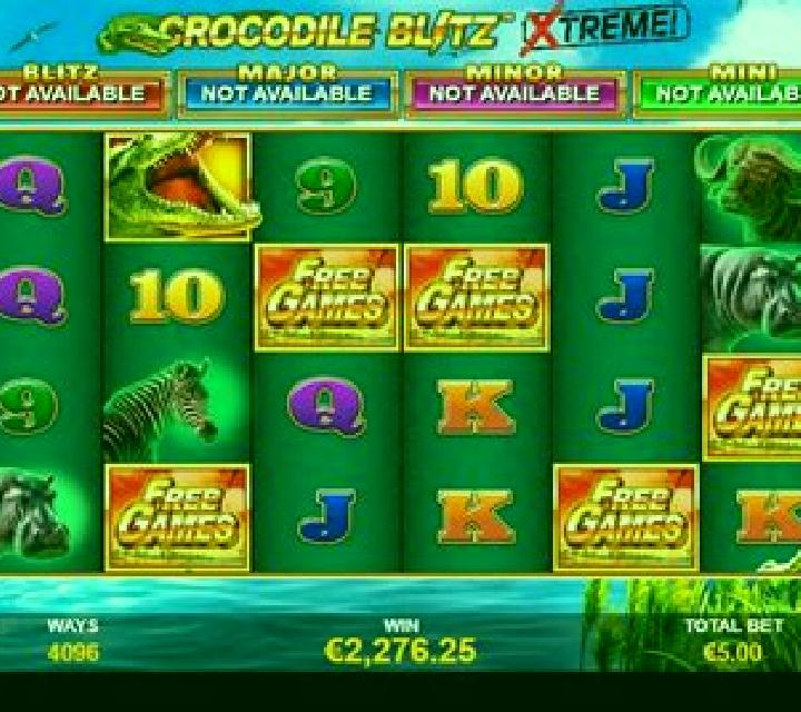 Glamour Crocodile slot game