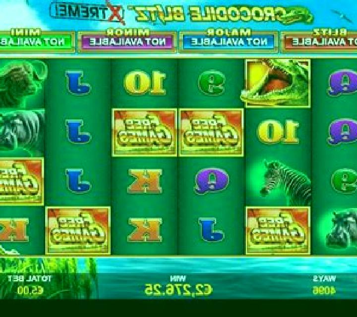 Glamour Crocodile slot machine