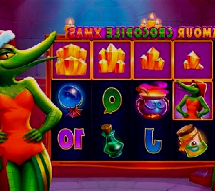 Glamour Crocodile Xmas online slot