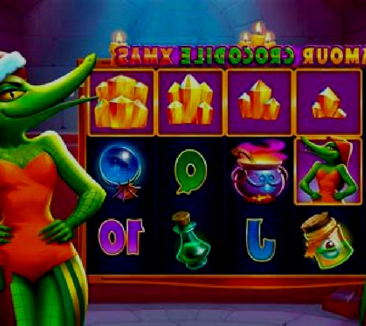 Glamour Crocodile Xmas slot