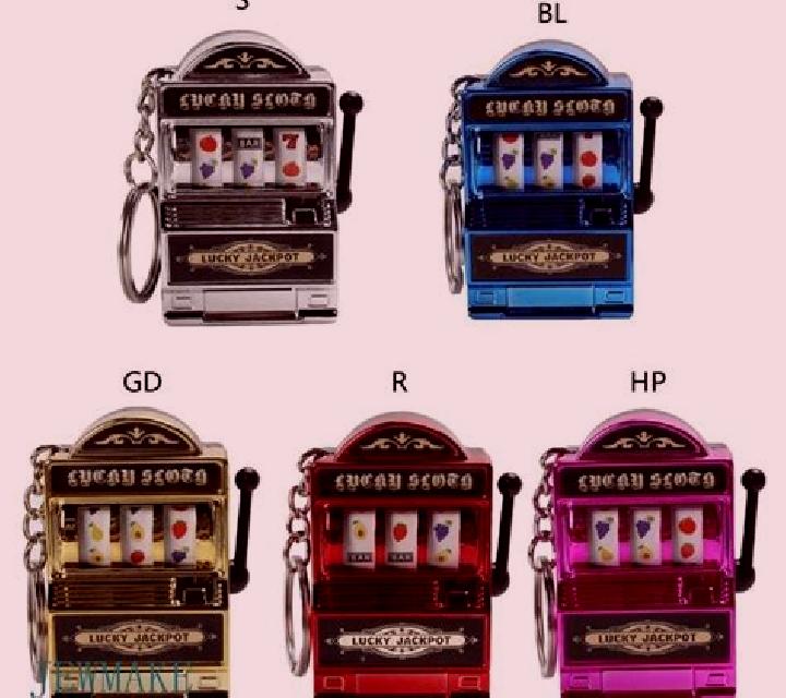 Glitter charm slot machine