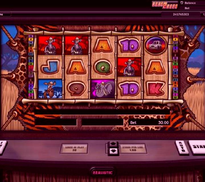 Go Wild on Safari Pull Tab slot machine