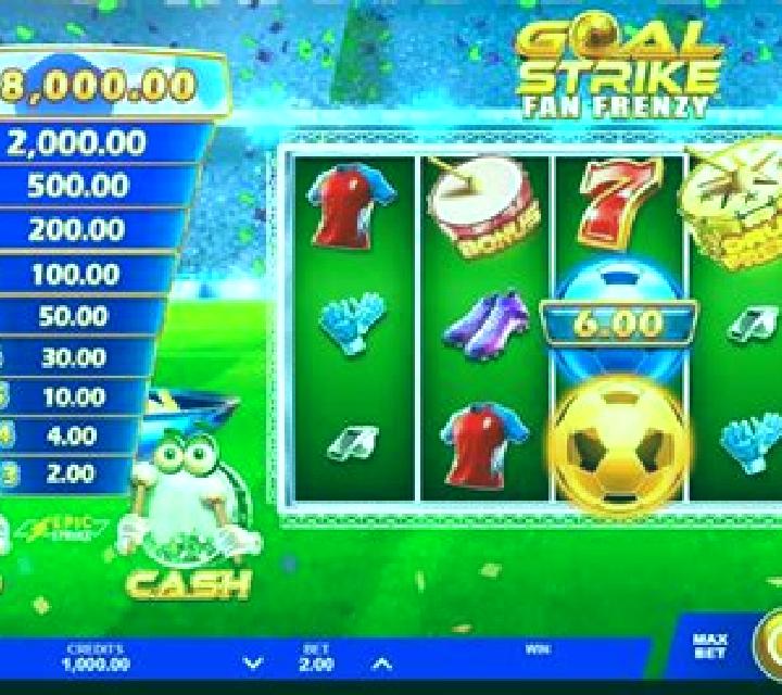 Goal Strike Fan Frenzy slot