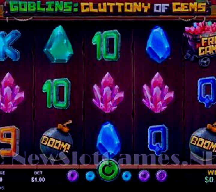 Goblins Gluttony of Gems slot game