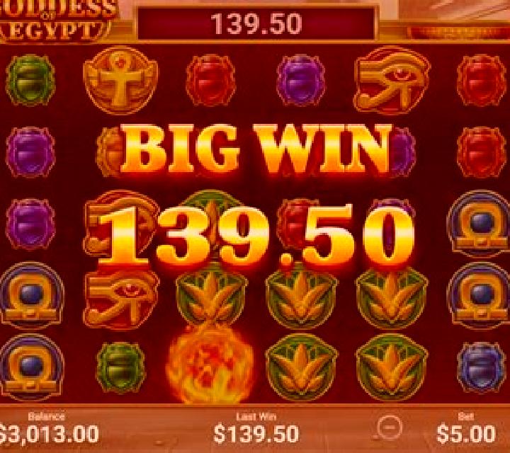 Goddess of Egypt (Booongo) slot game