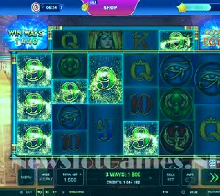 Goddess of Egypt (Greentube) slot machine