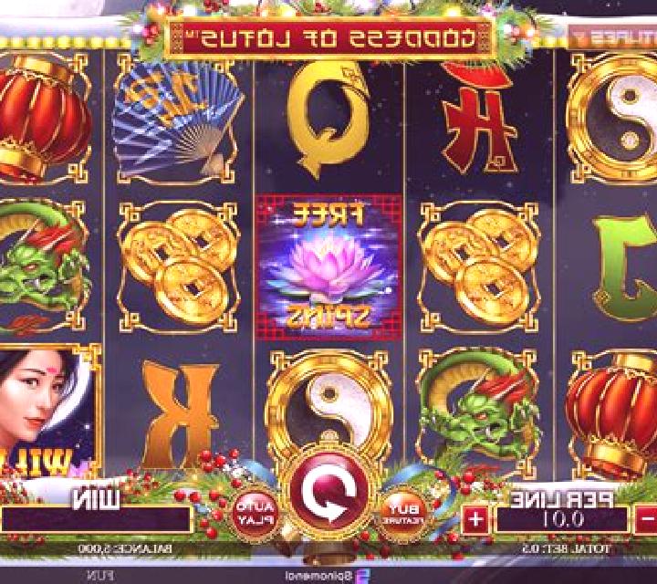 Goddess of Lotus Christmas Edition slot