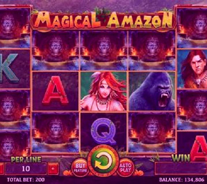 Goddess of The Amazon slot machine