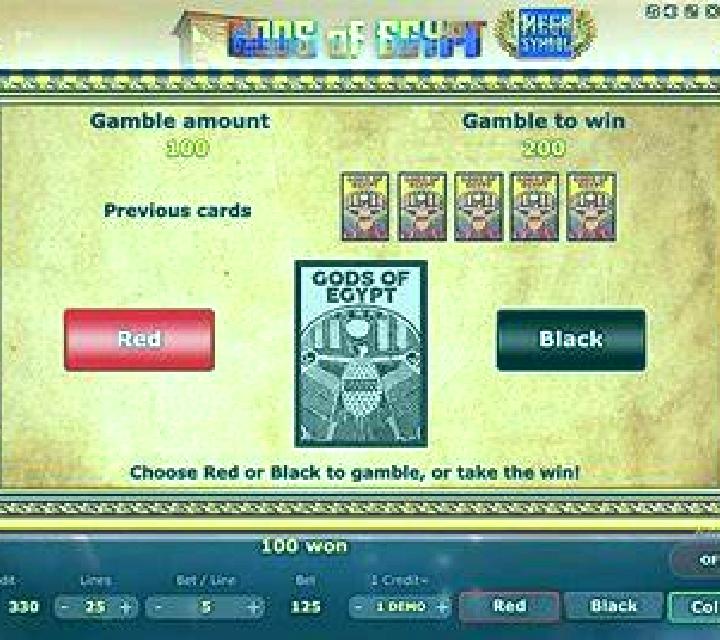 Gods of Egypt (Five Men Games) slot machine