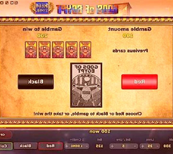 Gods of Egypt (Five Men Games) slot