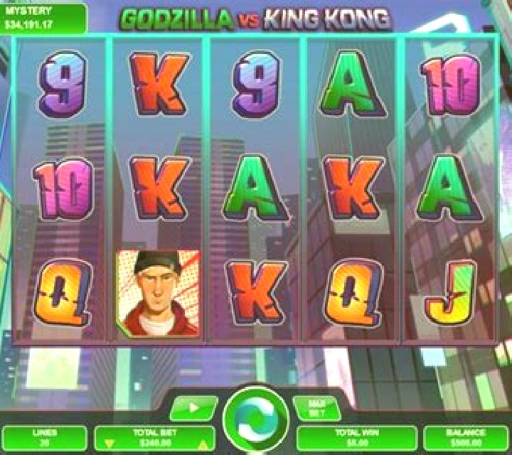 Godzilla vs King Kong slot