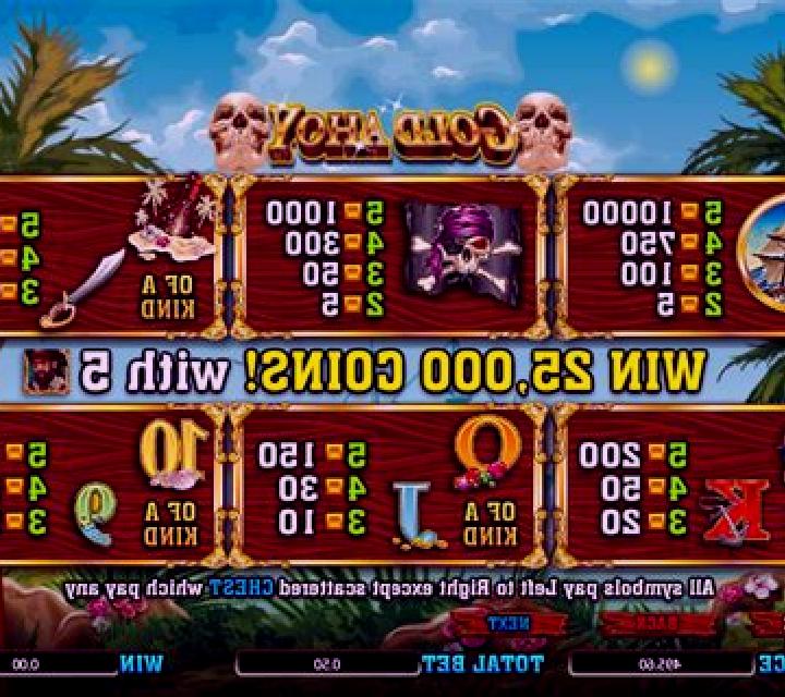 Gold A hoy slot