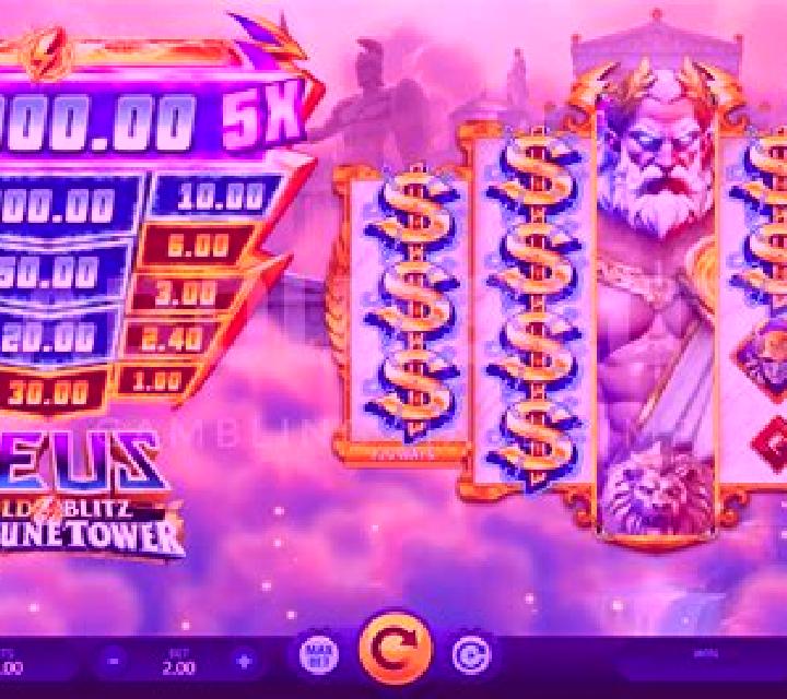 Gold Blitz Fortune Tower Fusion slot game