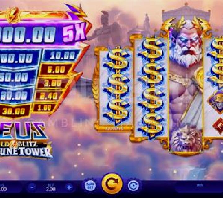 Gold Blitz Fortune Tower Fusion slot machine