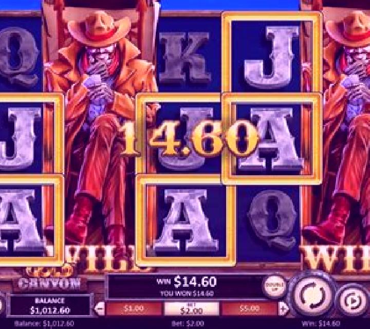 Gold Canyon slot machine