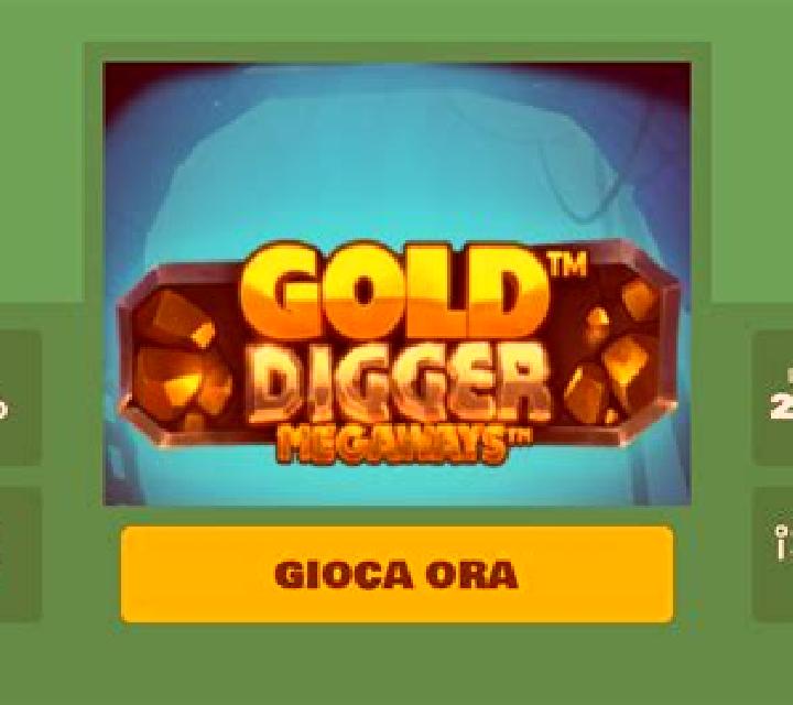 Gold Digger Megaways slot machine