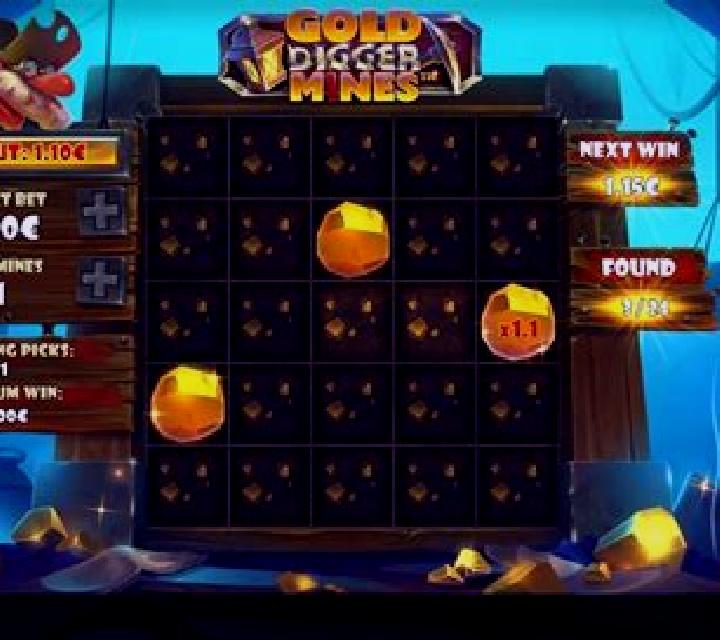 Gold Digger: Mines slot game