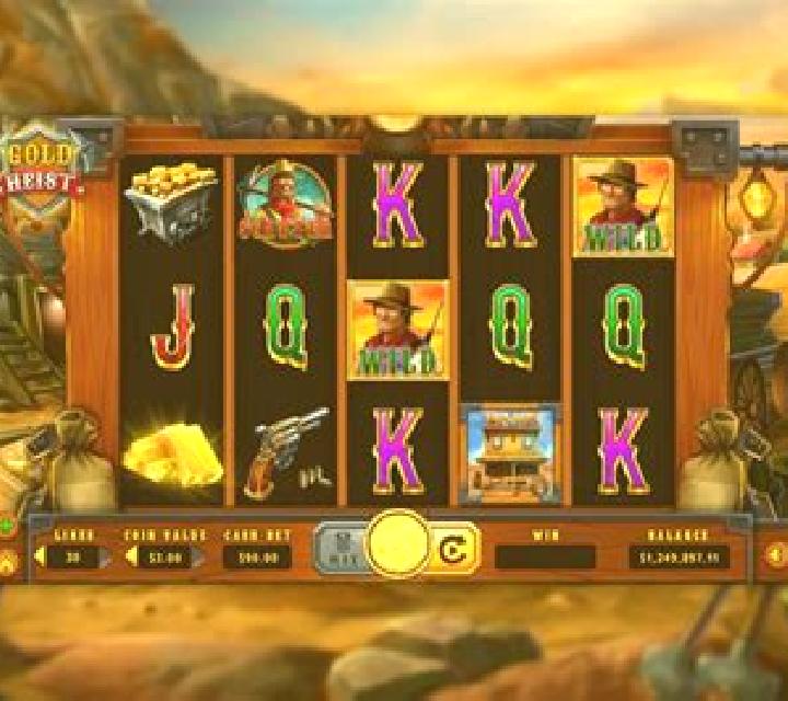 Gold Heist slot machine