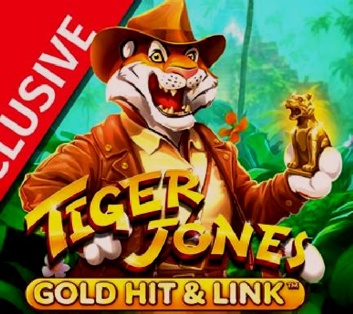 Gold Hit & Link: Tiger Jones online slot