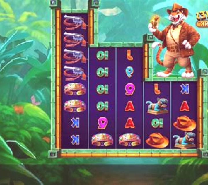 Gold Hit & Link: Tiger Jones slot game