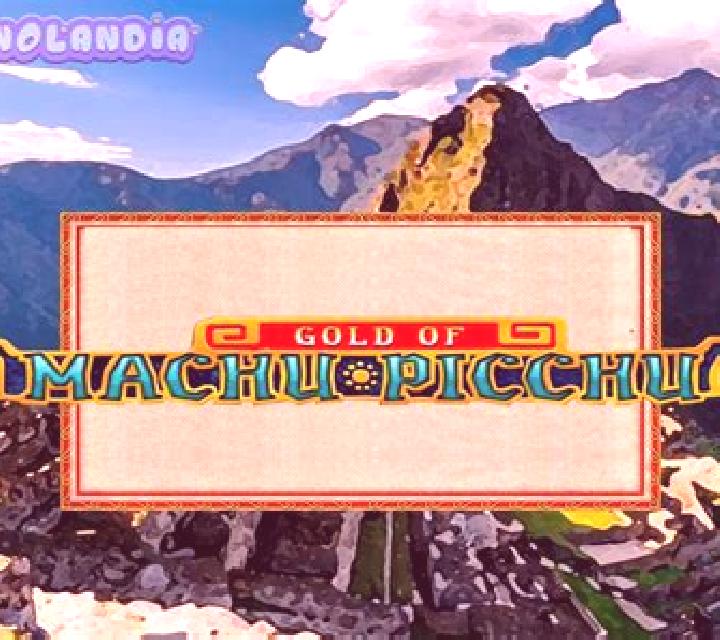 Gold of Machu Picchu slot machine