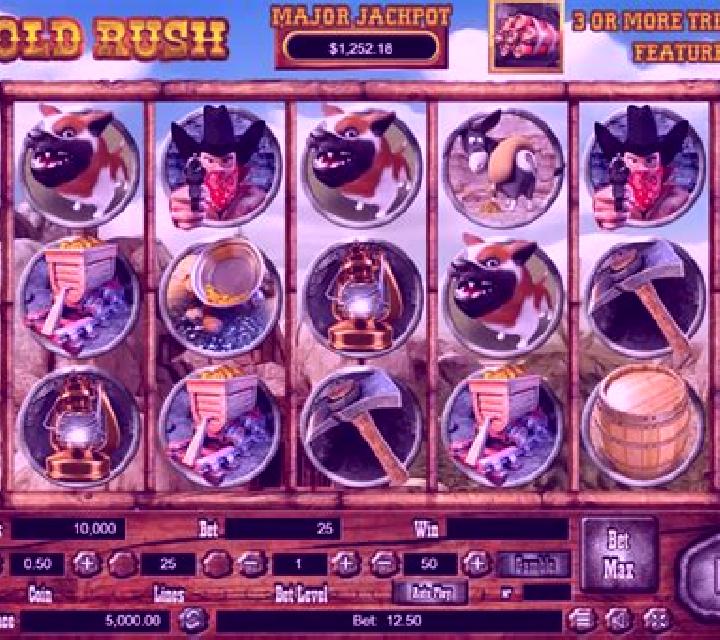 Gold Rush (Habanero Systems) slot machine
