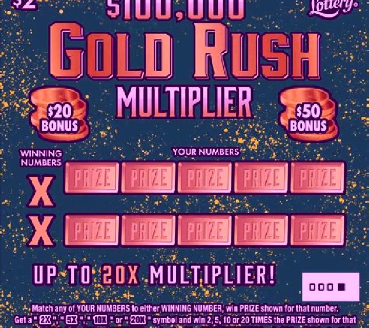 Gold Rush Scratchcard slot machine