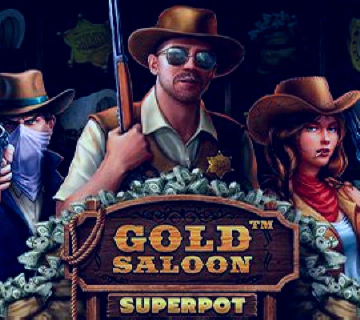 Gold Saloon Superpot Scratch slot machine