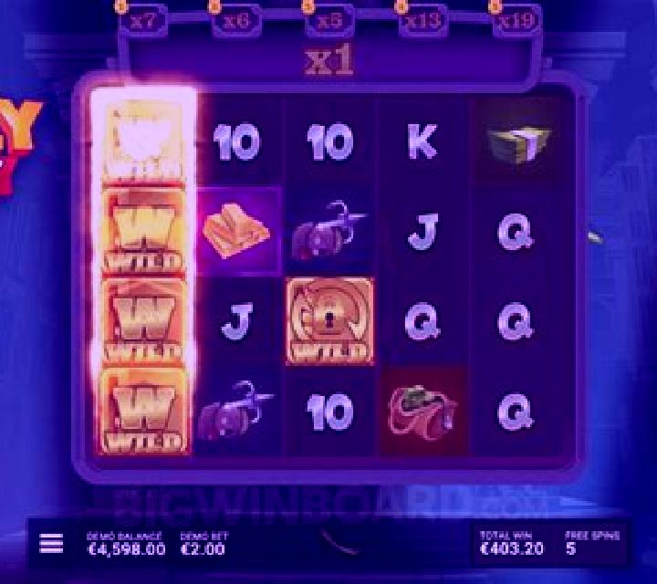 Gold Train Heist slot game