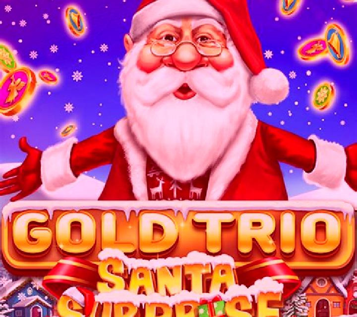 Gold Trio: Santa Surprise slot game