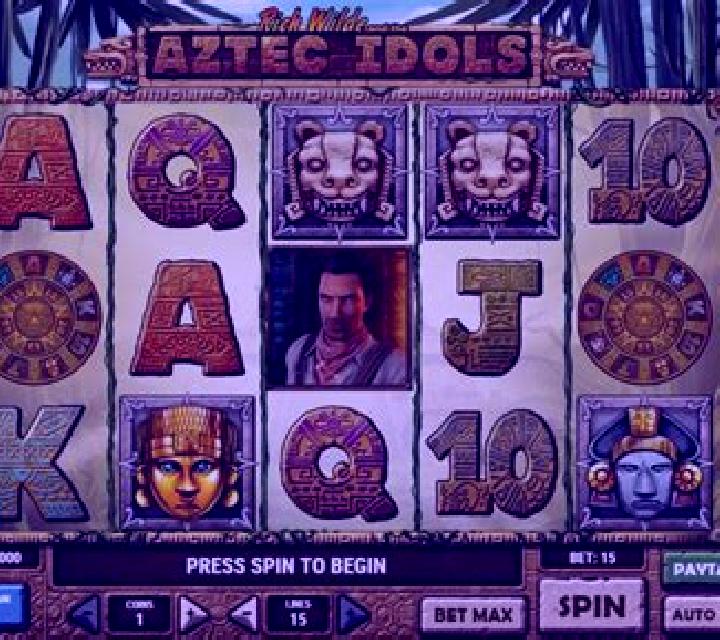Golden Aztec slot machine