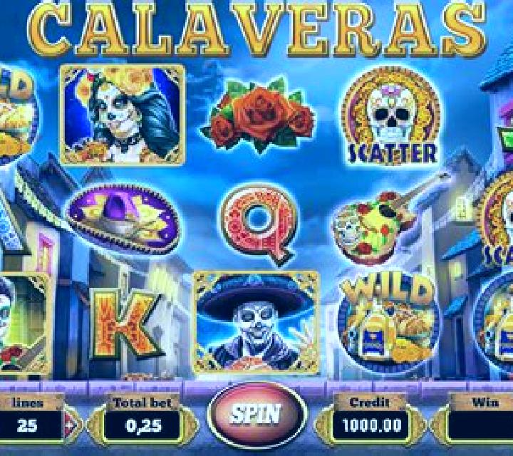 Golden Calaveras slot game