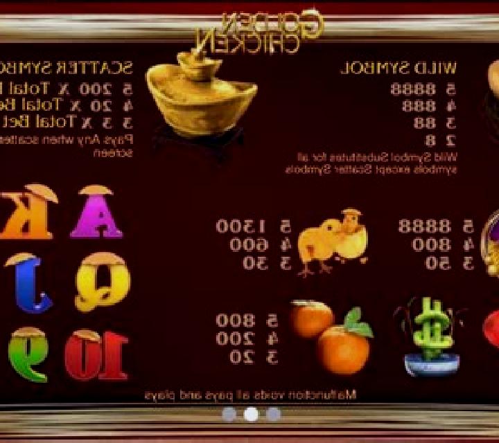 Golden Chicken (SimplePlay) slot machine
