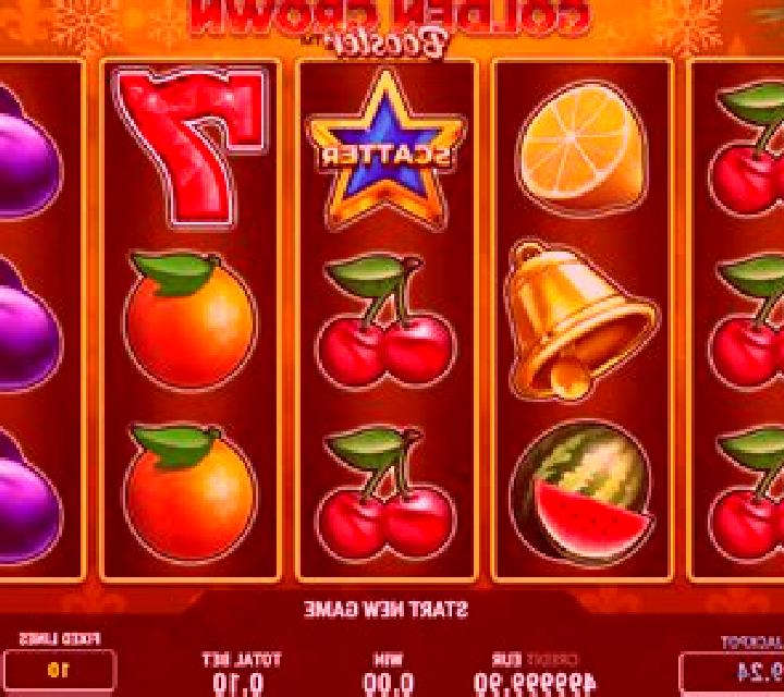 Golden Crown Christmas Booster slot machine