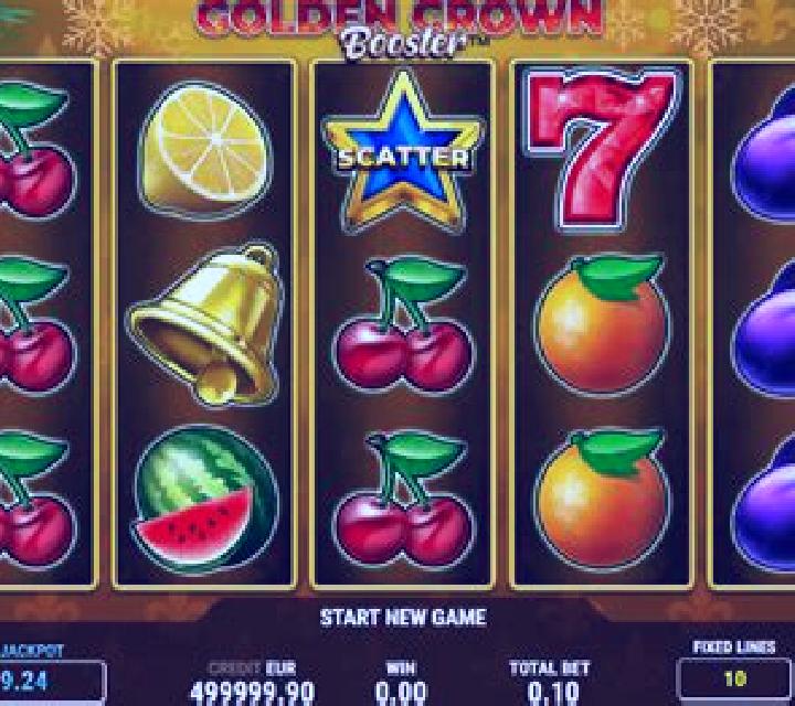 Golden Crown Christmas Booster slot