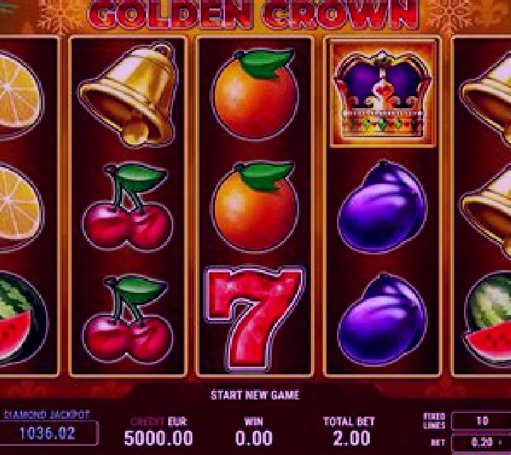 Golden Crown Christmas slot