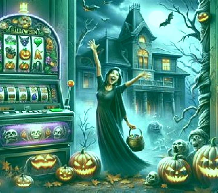Golden Crown Halloween slot machine
