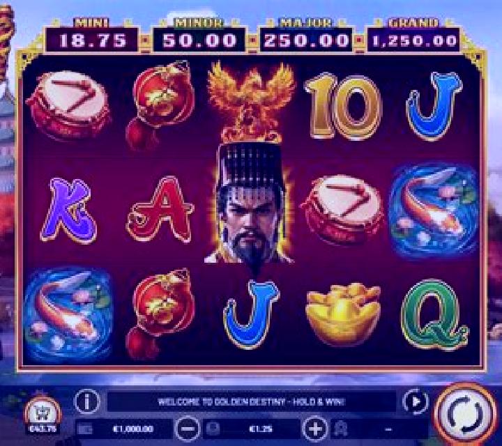 Golden Destiny – Hold & Win slot game