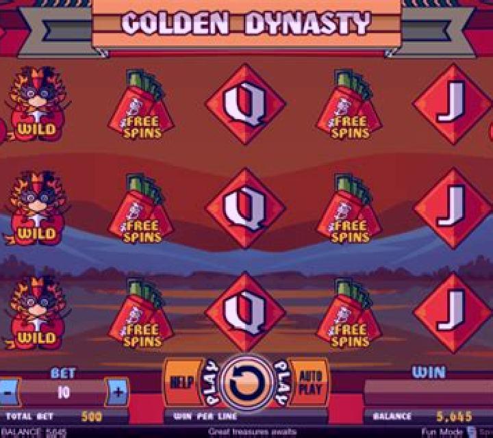 Golden Dynasty (Spinomenal) slot machine