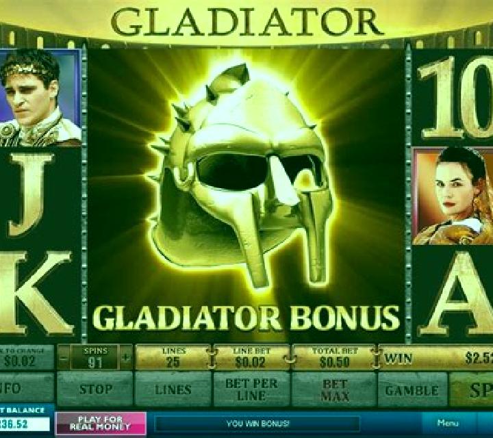Golden Gladiator slot machine